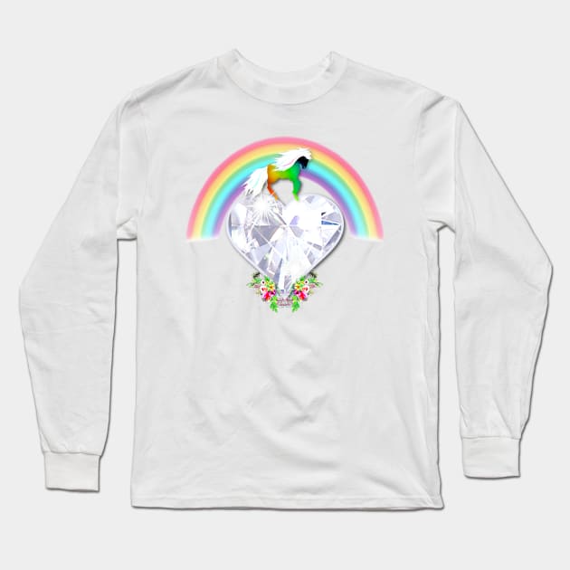 Horse Lovers Gift Long Sleeve T-Shirt by KC Morcom aka KCM Gems n Bling aka KCM Inspirations